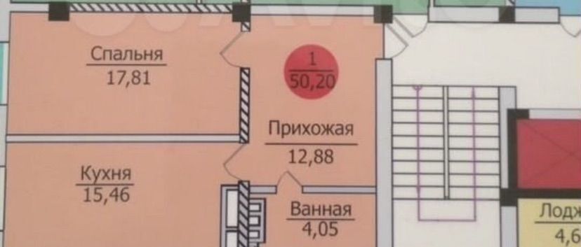 квартира г Каспийск ул Магомедали Магомеджанова 13а фото 20