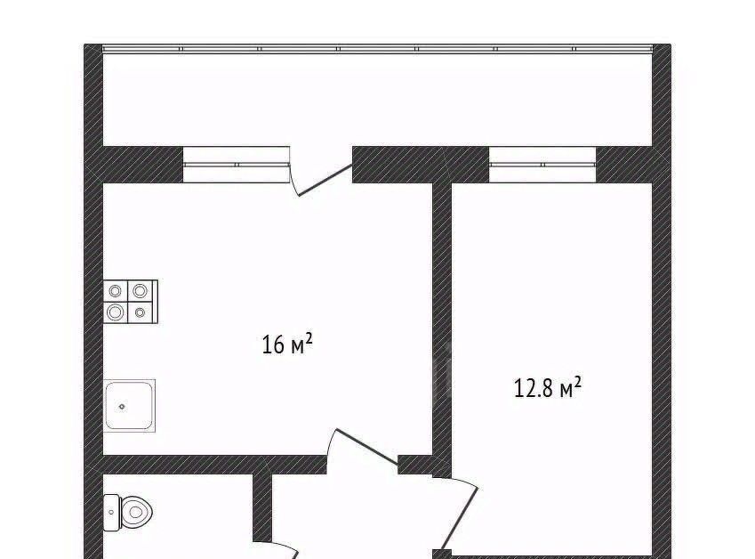 квартира г Нижний Новгород Чкаловская ул Июльских Дней 1к/2 фото 2