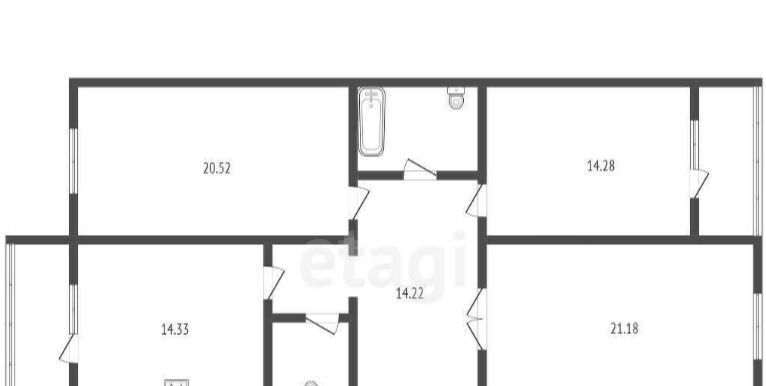 квартира г Черкесск ул Новая 11 фото 2