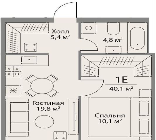 метро Аминьевская ул Лобачевского з/у 124/3А фото