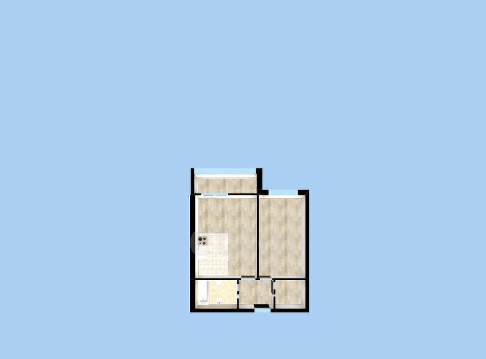 квартира г Уфа р-н Кировский ул Степана Кувыкина 45 фото 2