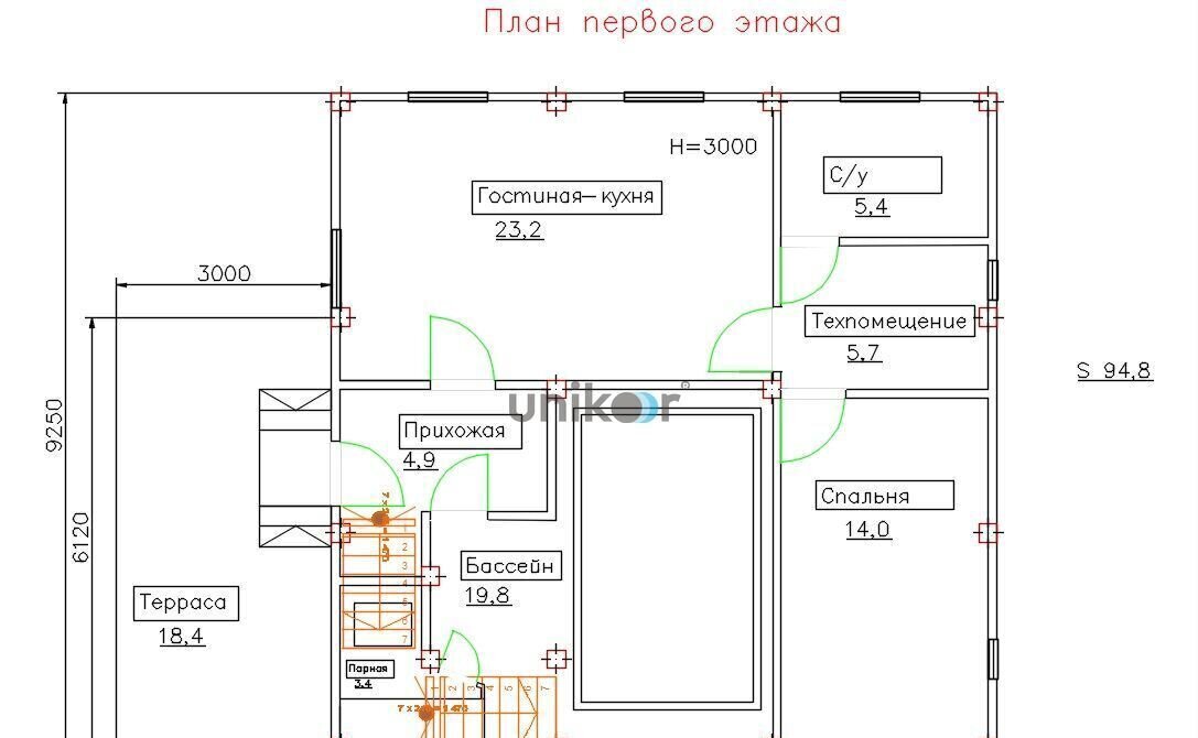 дом г Уфа р-н Демский фото 31