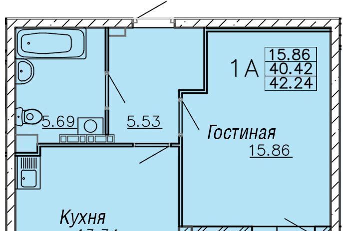 квартира г Екатеринбург Геологическая ул Крауля 168б фото 17