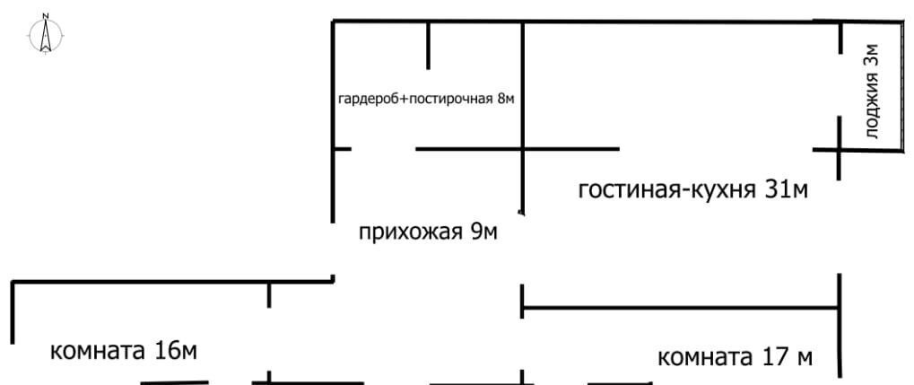 квартира г Пушкин метро Купчино ул. Анциферовская, 11к 2 фото 27
