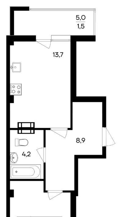 квартира г Симферополь р-н Киевский ул 51-й Армии 124 фото 1