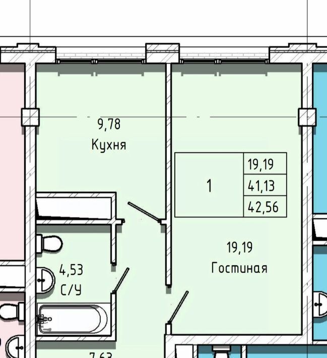квартира г Нальчик ул Московская 14 фото 2