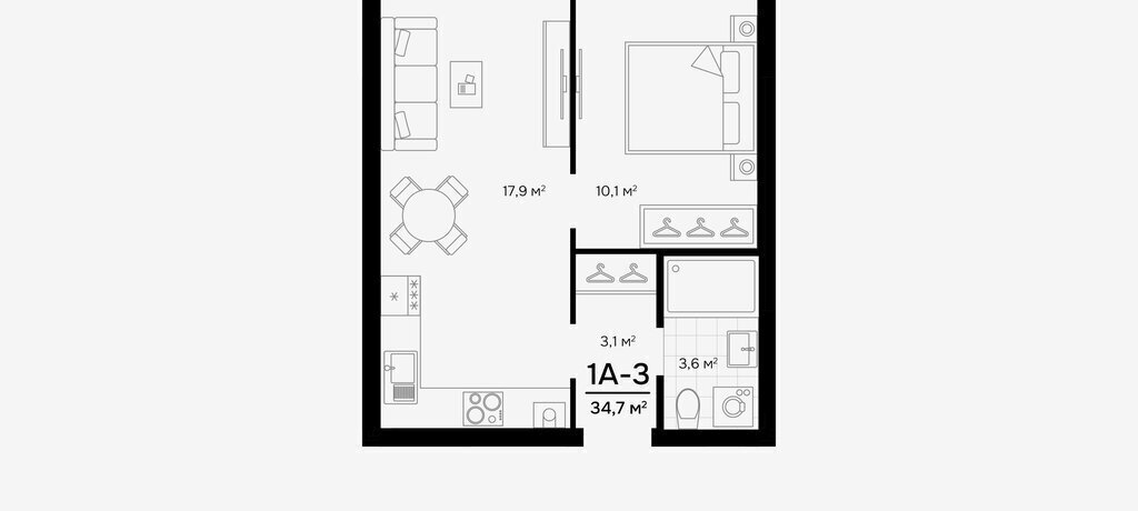 квартира г Астрахань ул Брестская 11/2 фото 7