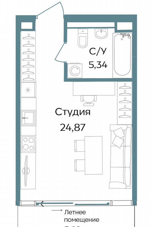 квартира г Саки ул Морская 1 фото 1