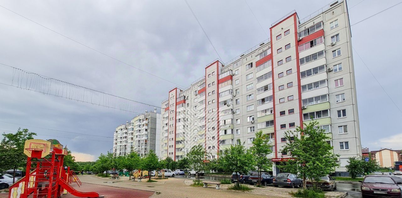 квартира г Челябинск микрорайон Вишнёвая Горка Западный ул Изумрудная 7 фото 12
