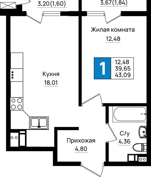 квартира г Новороссийск ул Имени Григория Белькинда фото 1