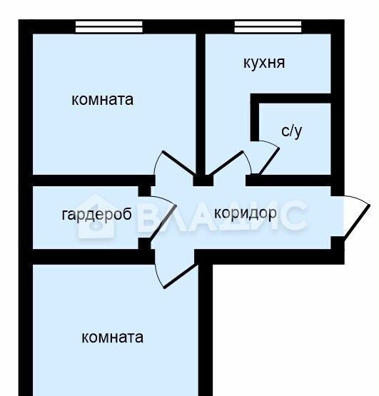 квартира г Вологда Нижний посад ул Чехова 28 фото 12
