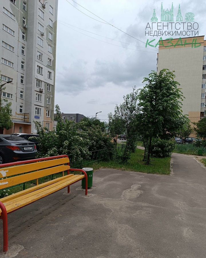 квартира г Казань р-н Советский ул Хайдара Бигичева 3 Республика Татарстан Татарстан фото 3