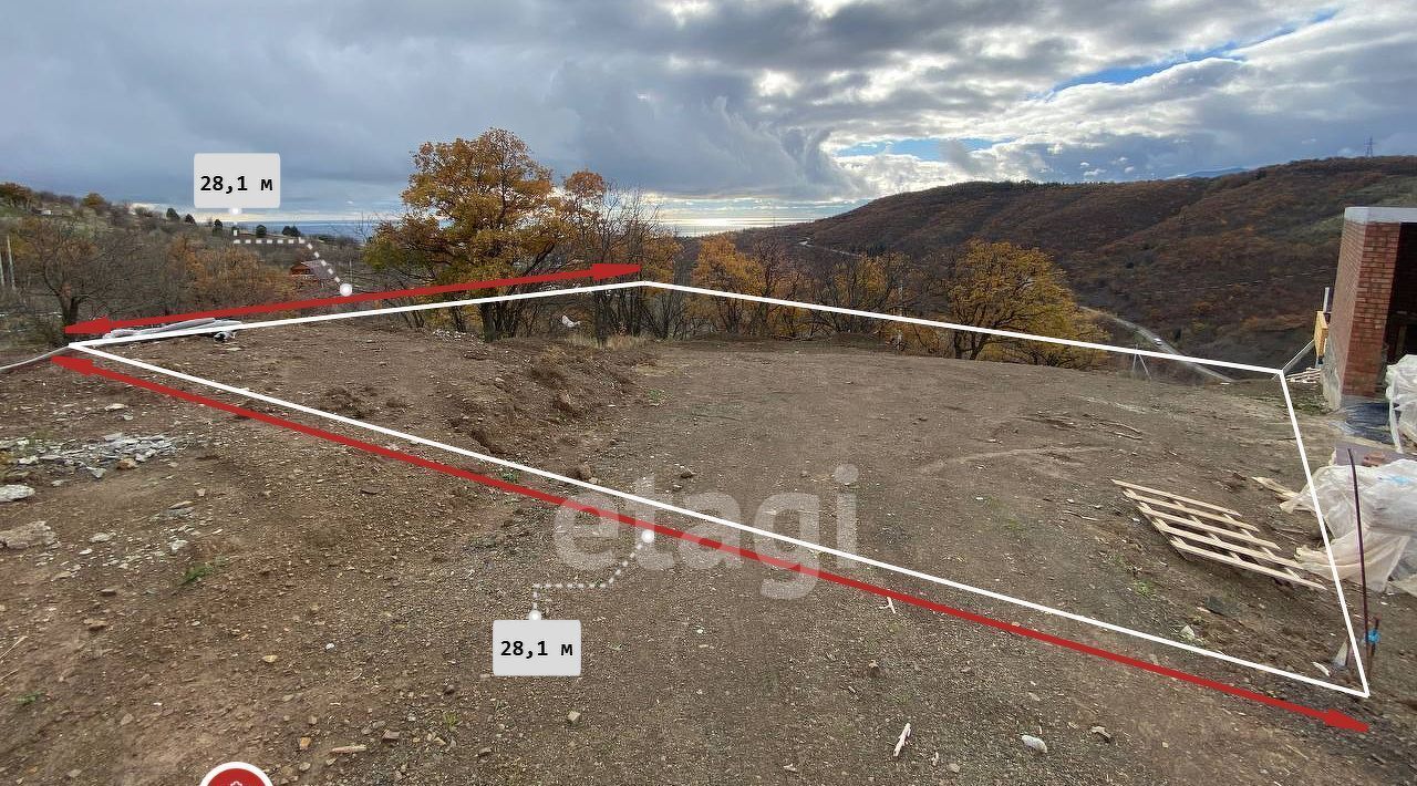 земля г Алушта с Лучистое мкр Восточный 129 фото 1