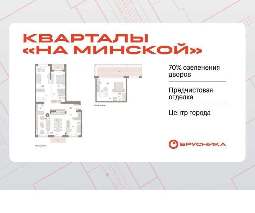 квартира г Тюмень жилой комплекс На Минской фото 1