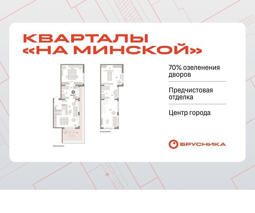 квартира г Тюмень жилой комплекс На Минской фото 1