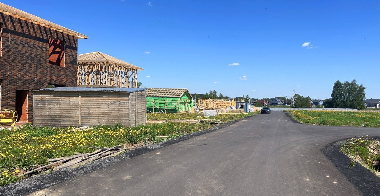 земля г Домодедово мкр Барыбино ул Солнечная 38 км, Новокаширское шоссе фото 10