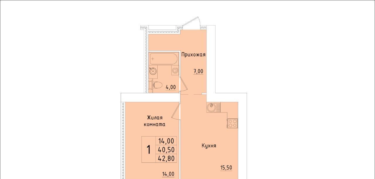 квартира г Киров р-н Ленинский проезд Хлебозаводской 6 фото 1