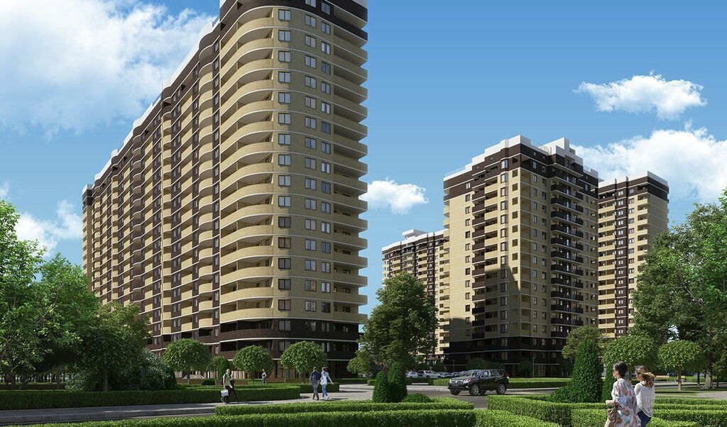 квартира г Краснодар б-р Адмиралтейский 3к/3 фото 1