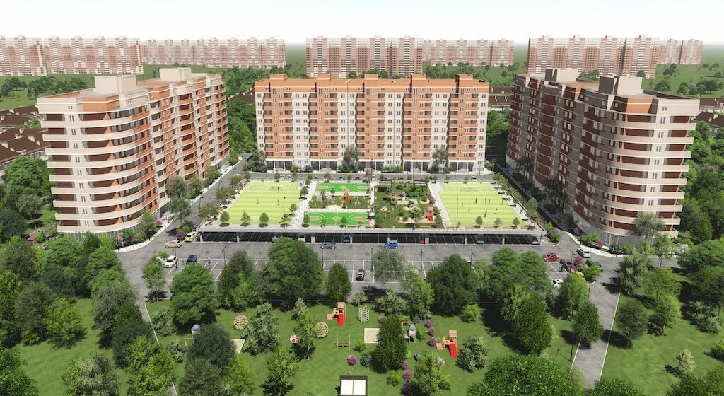 квартира г Краснодар ул Командорская 5/3 фото 1