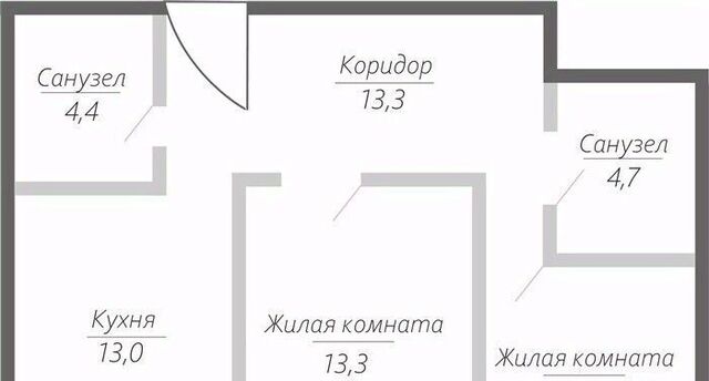 квартира р-н Автозаводский ул Фрунзе 2в фото