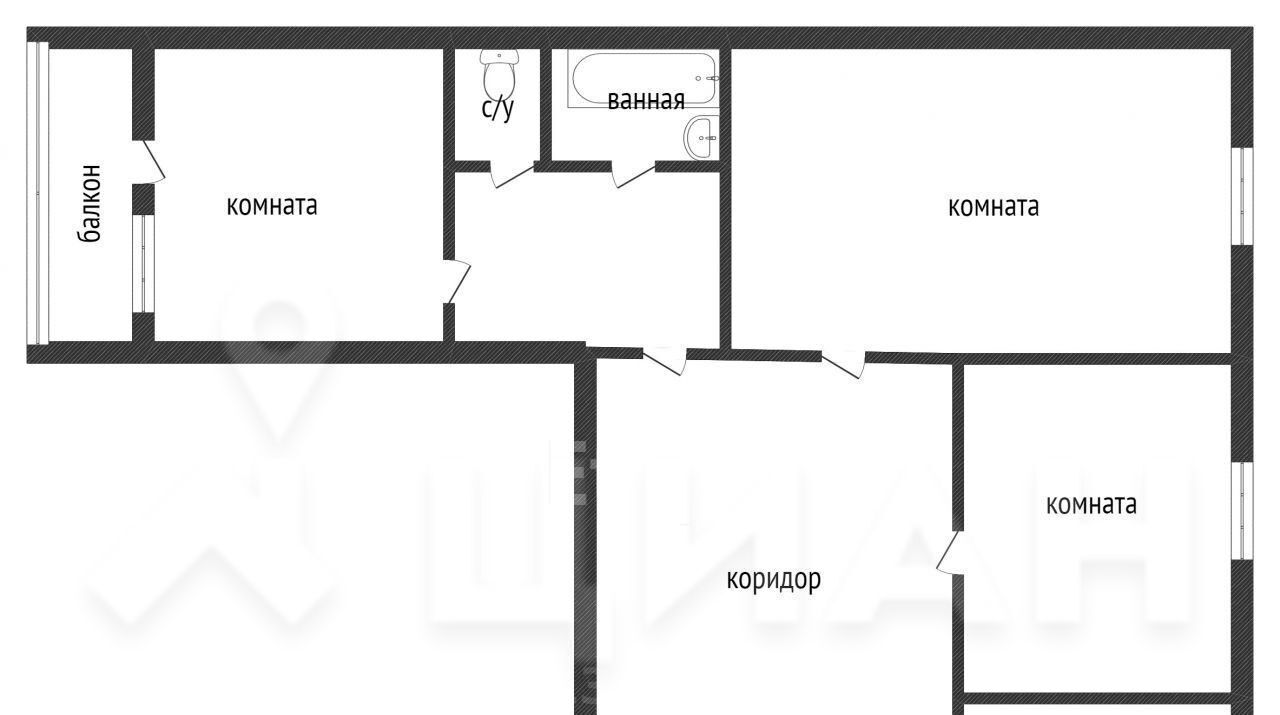 квартира г Магнитогорск р-н Правобережный ул имени газеты Правда 9 фото 2