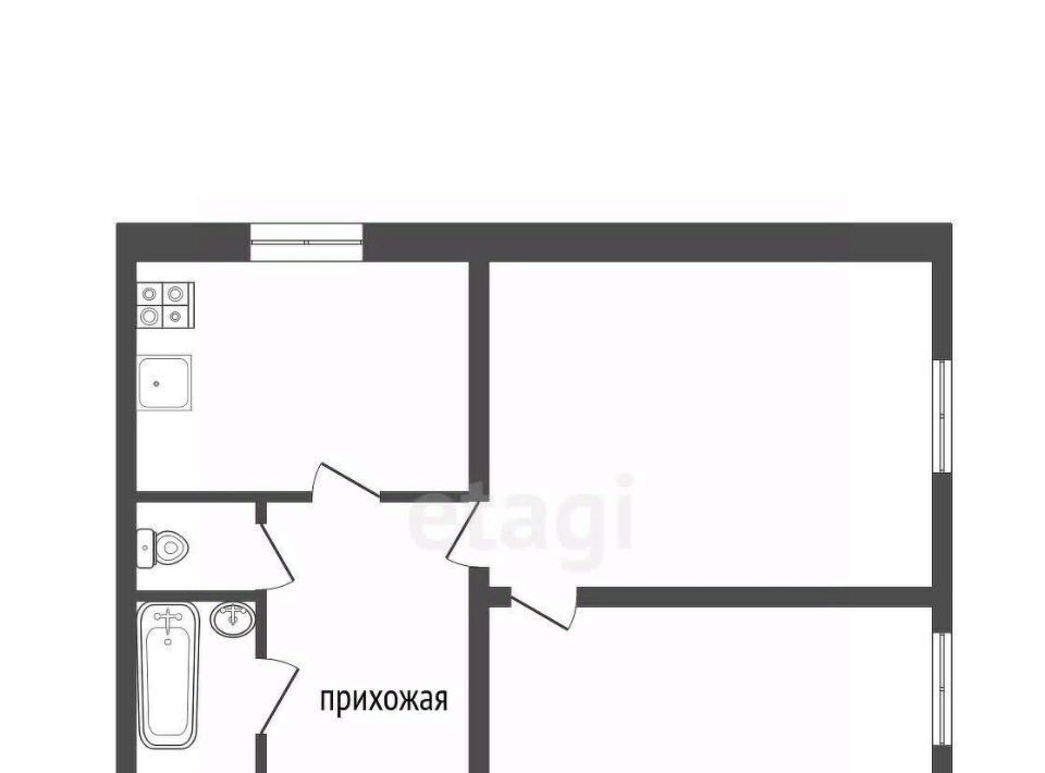 квартира г Воронеж р-н Железнодорожный Отрожка ул Артамонова 38 фото 2