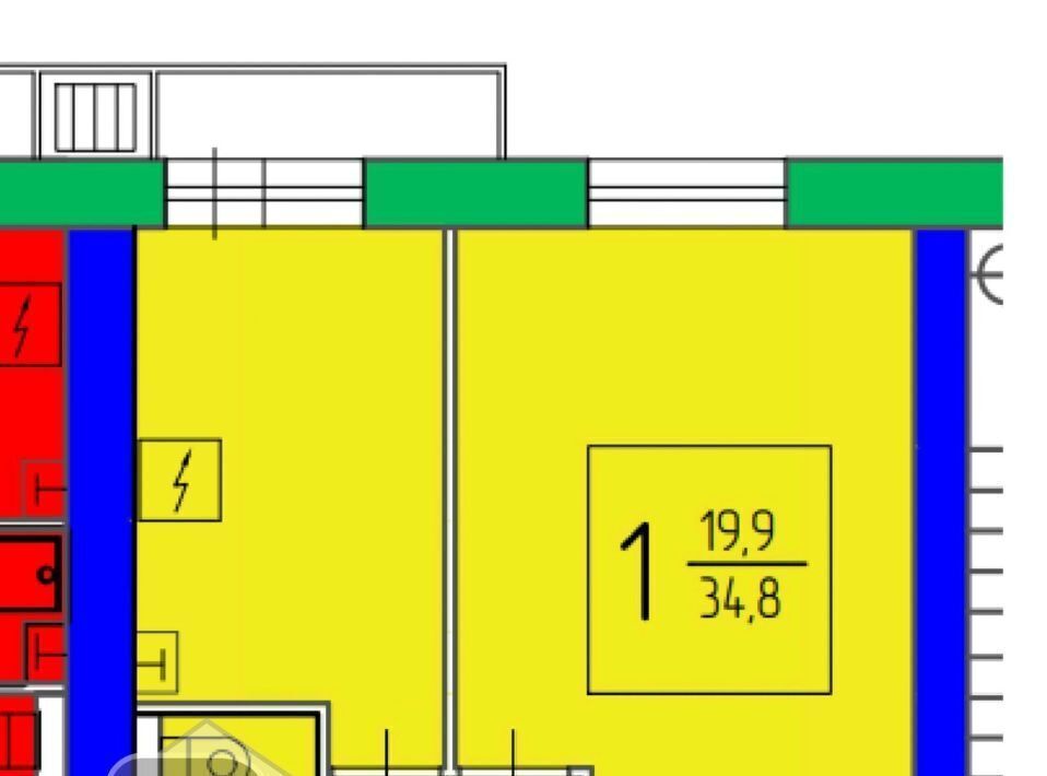 квартира г Москва метро Проспект Мира пер 1-й Коптельский 26с/1 фото 18