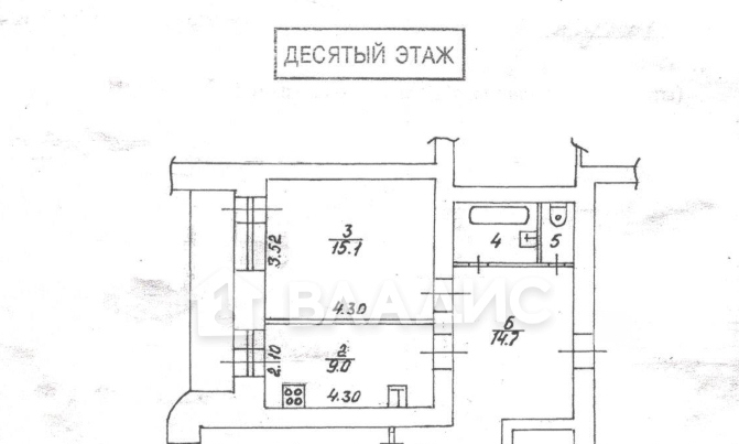 квартира г Вологда ул Псковская 10 4-й м-н фото 29