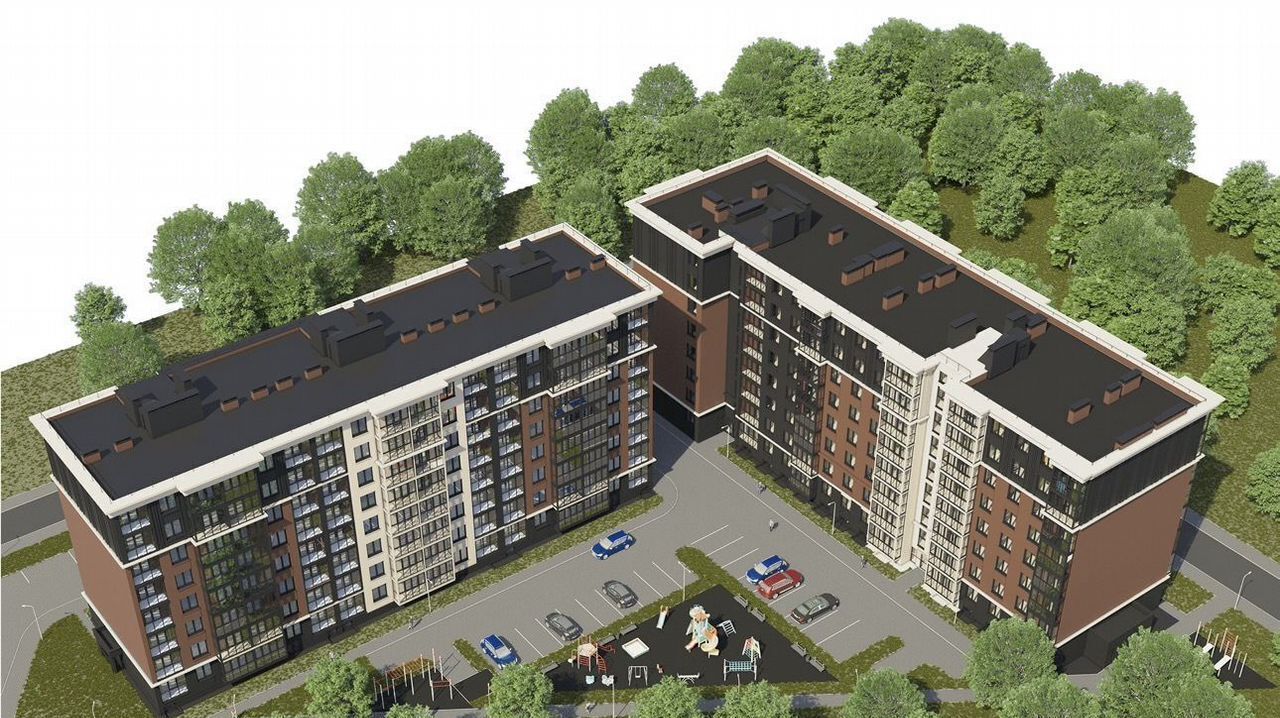 квартира г Калининград р-н Московский ЖК Гринвуд ул. Толстикова, д. 36, корп. 2 фото 4