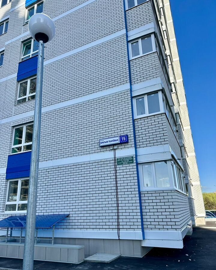 квартира г Брянск рп Радица-Крыловка Бежицкий район ул братьев Ткачевых 15 мкр Квартал Набережных фото 4
