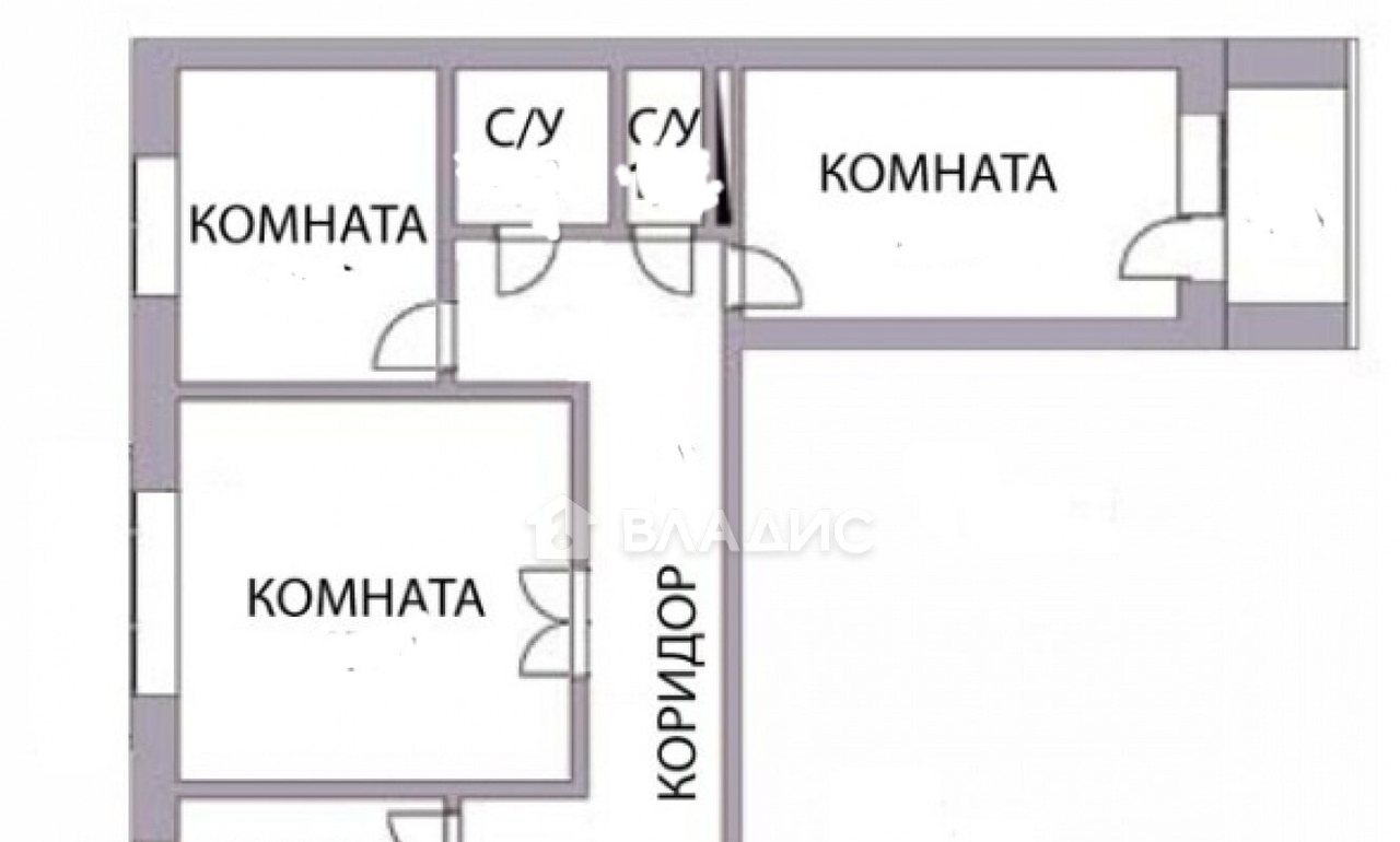 квартира г Пенза п Арбеково пр-кт Строителей 40 м-н фото 22