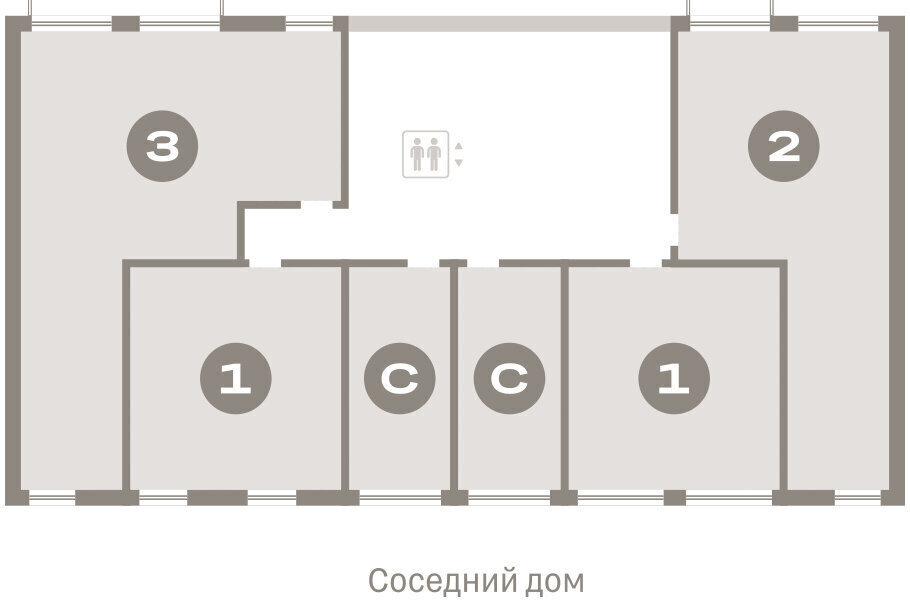 квартира г Новосибирск р-н Октябрьский Речной вокзал микрорайон Европейский Берег фото 3