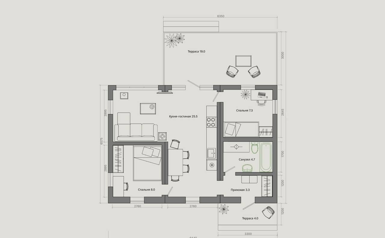 дом г Тюмень р-н Центральный тракт Велижанский фото 12