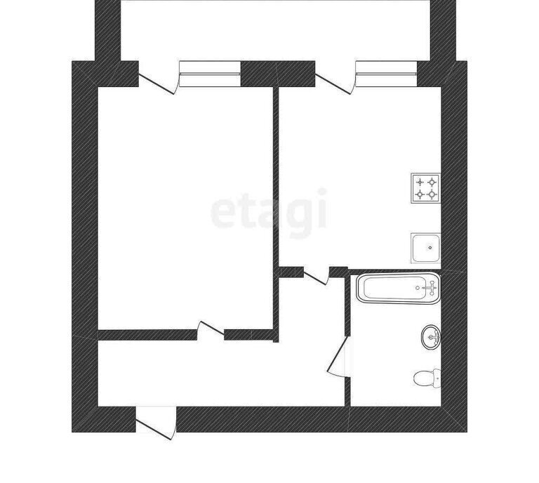 квартира г Кострома ш Кинешемское 64 фото 1