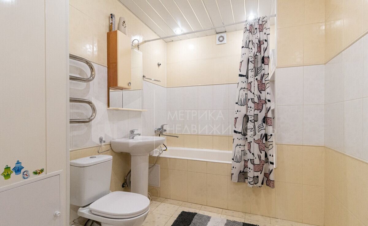квартира г Тюмень р-н Калининский ул Баумана 31/2 фото 22