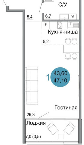 квартира жилой комплекс Белый город фото