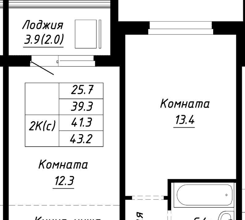 квартира г Барнаул р-н Индустриальный ул Анатолия Мельникова 1 фото 1