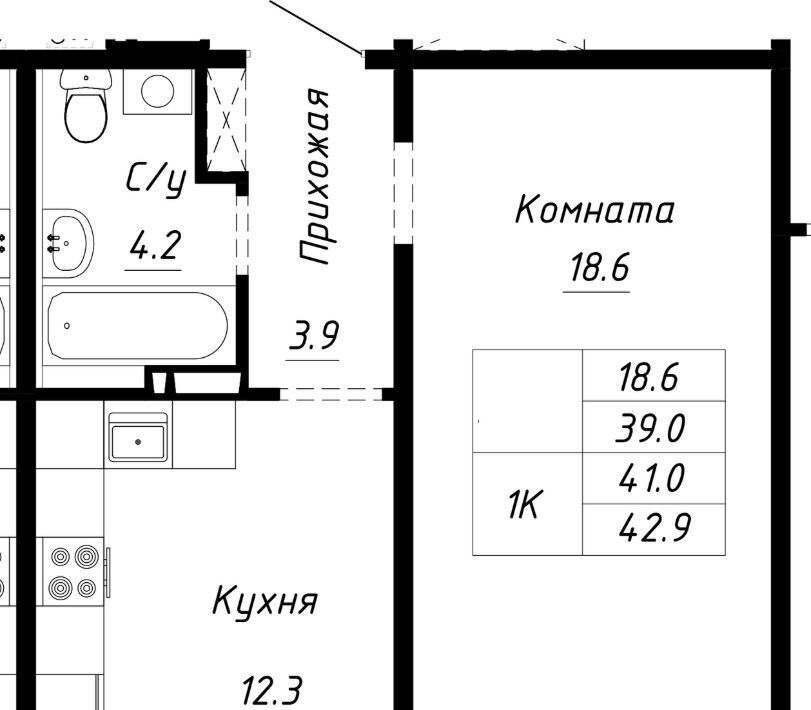квартира г Барнаул р-н Индустриальный ул Анатолия Мельникова 1 ЖК "Спектр" фото 1