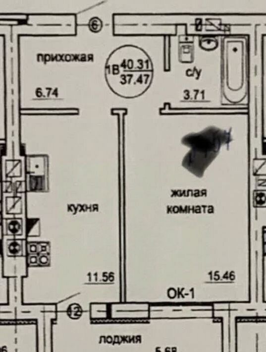 квартира р-н Зеленоградский г Зеленоградск ул Большая Окружная 2бк/2 фото 24