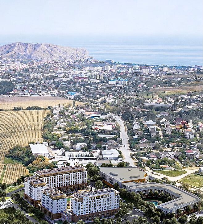 квартира г Судак ЖК «‎Долина Роз» кв-л Долина роз, 1 оч фото 4