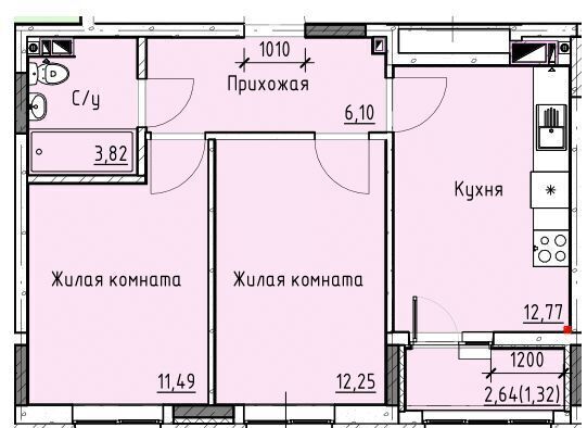 квартира г Батайск пер Талалихина фото 1
