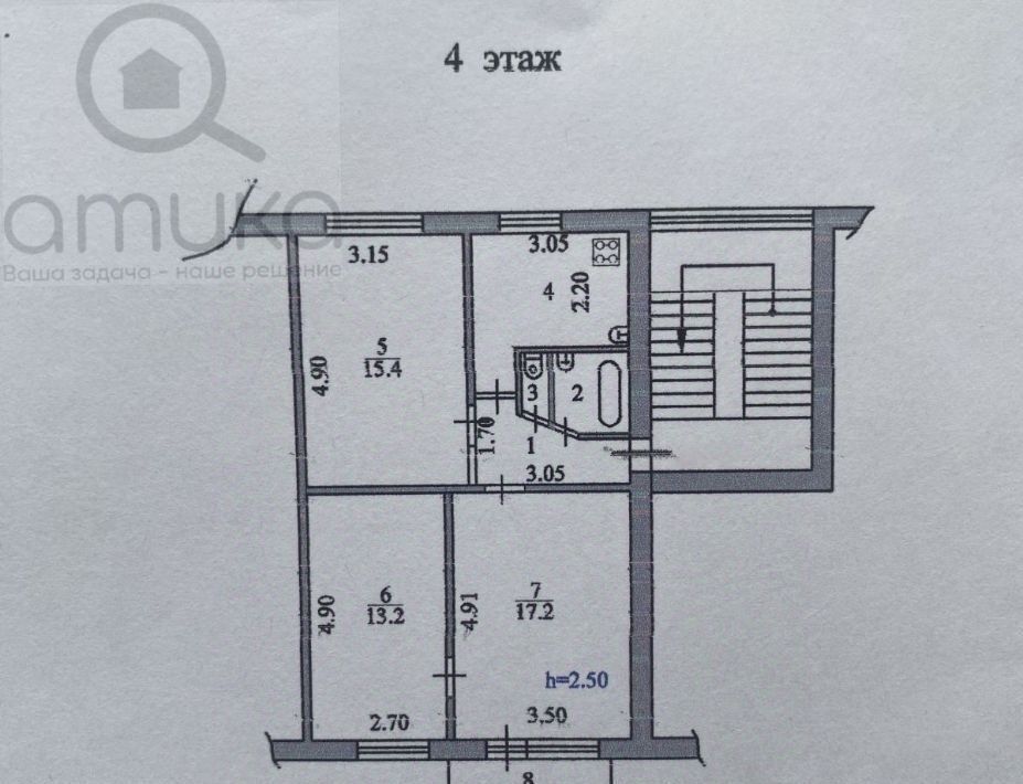 квартира г Пенза р-н Октябрьский ул Ульяновская 36 фото 20