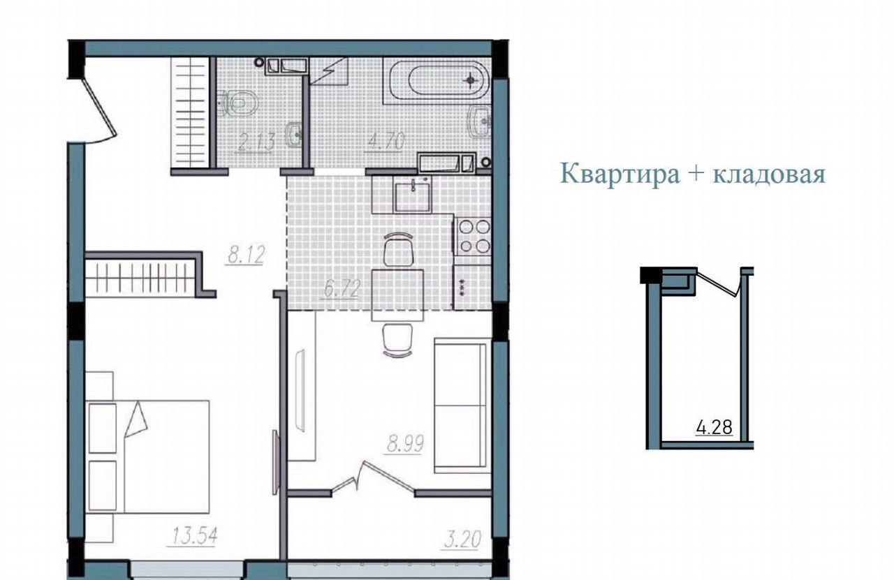 квартира г Смоленск р-н Промышленный ул Александра Степанова 6 фото 19