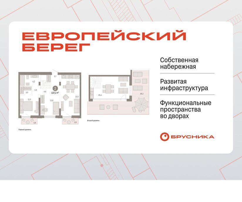 квартира г Новосибирск р-н Октябрьский Речной вокзал микрорайон «Евроберег» микрорайон Европейский Берег фото 1