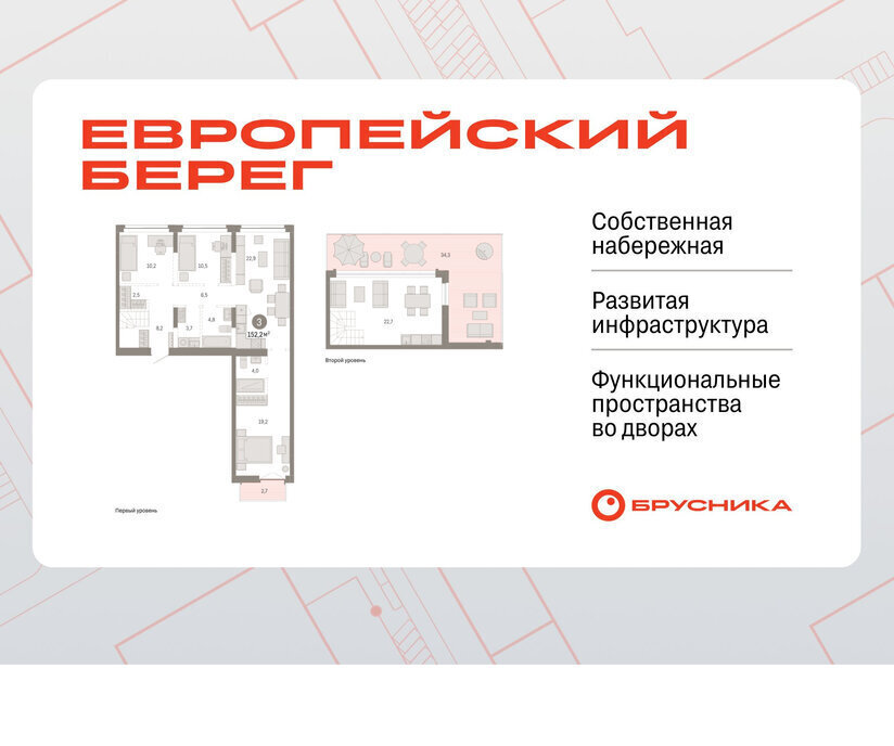 квартира г Новосибирск р-н Октябрьский Речной вокзал микрорайон «Евроберег» микрорайон Европейский Берег фото 1