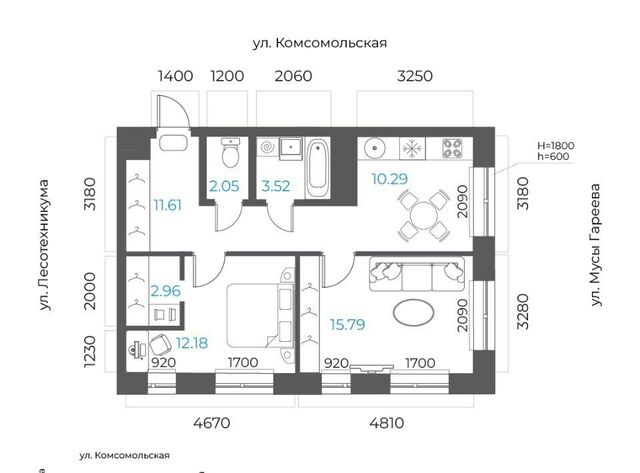 р-н Октябрьский микрорайон Глумилино-2 8-е Небо жилой комплекс фото