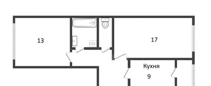 квартира г Тольятти р-н Автозаводский б-р Луначарского 21 10-й кв-л фото 2