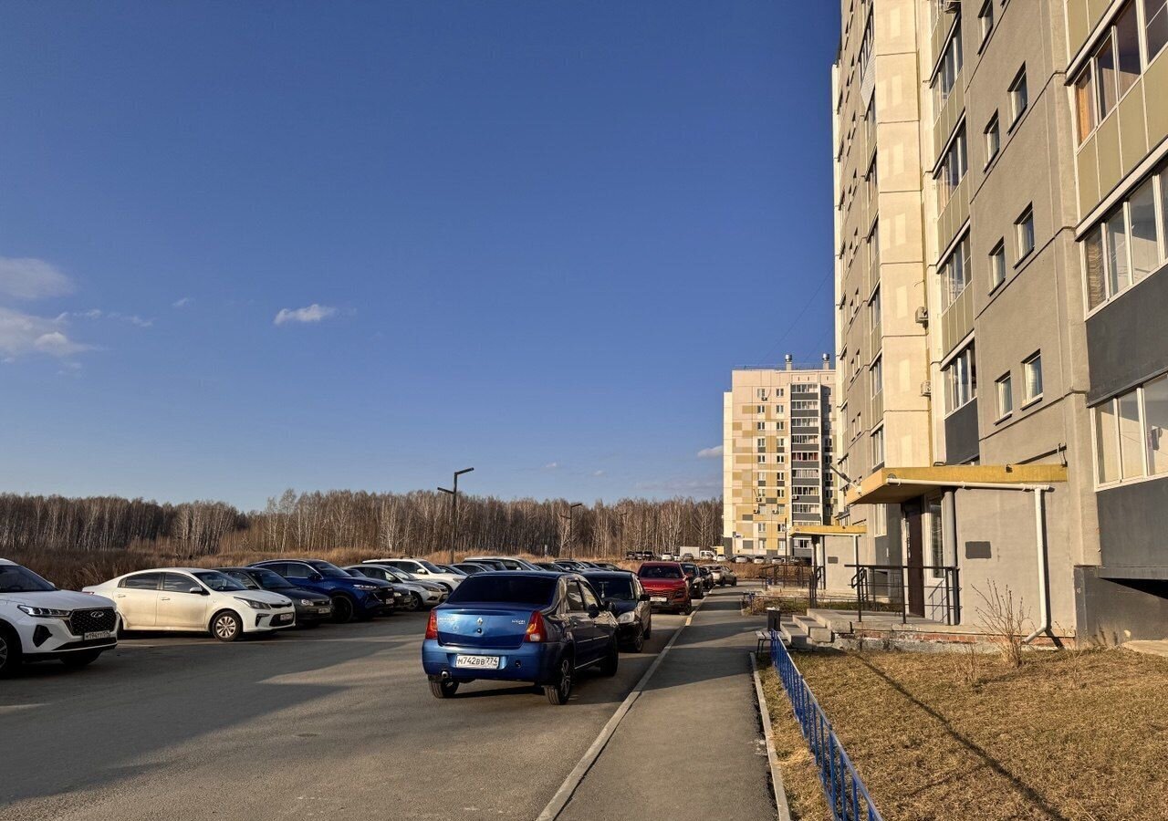 квартира г Челябинск р-н Курчатовский Парковый ул Клайна 9 микрорайон «49-Б» фото 29