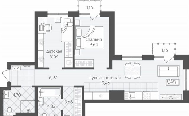 р-н Калининский ул Геннадия Райкова 19 фото