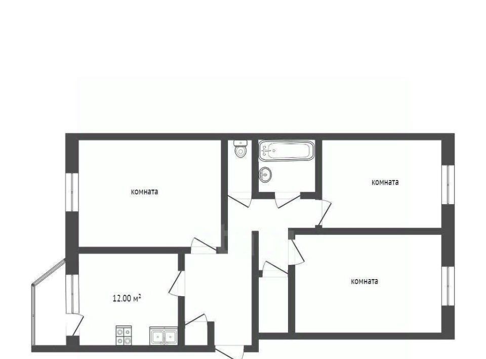 квартира г Сургут ул Магистральная 28 А фото 2